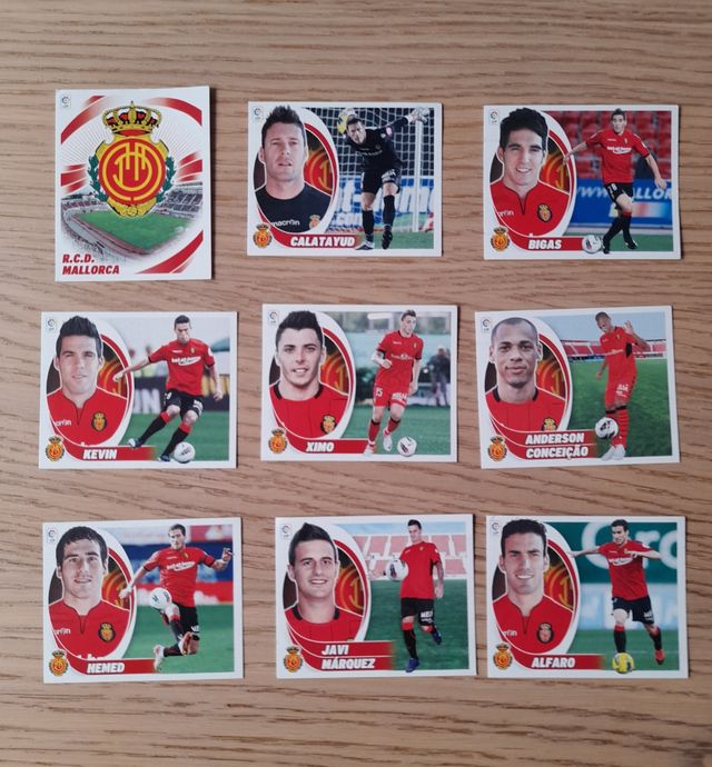 Cromos fútbol 2012-13