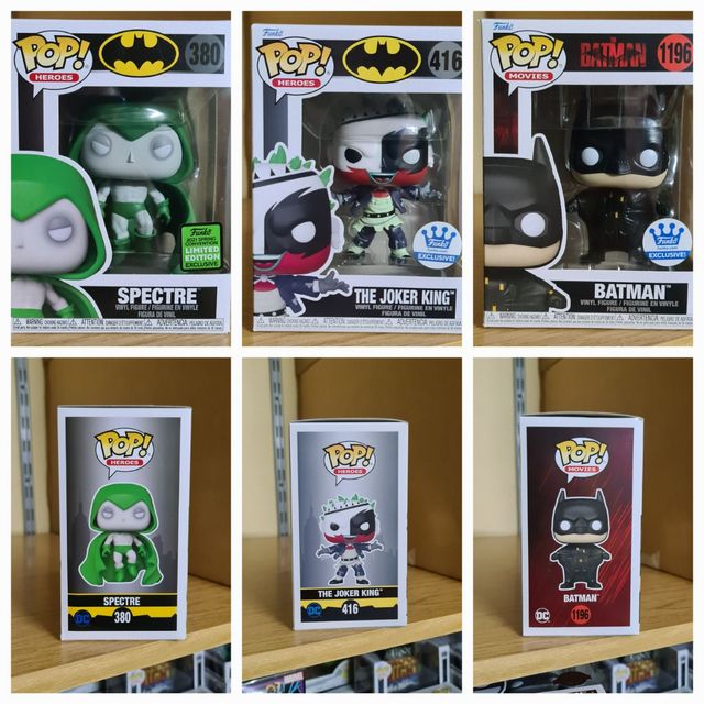 Funko Batman 5€ cada uno,Spectre vendido