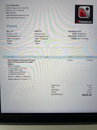 Ipad Ringlight Photobooth Kit