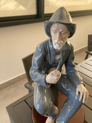 Figura de pescador Lladró