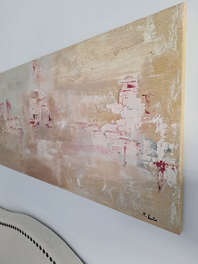 Lienzo cuadro pintura abstracta