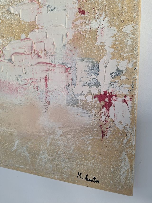 Lienzo cuadro pintura abstracta