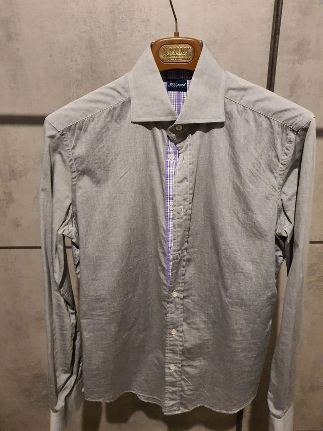 Camicia uomo grigio M