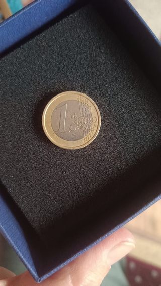 Moneda 1 euro R.Italia 2002.