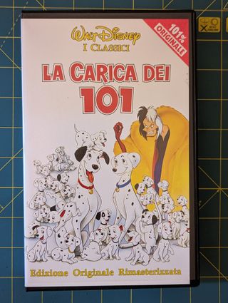 Walt Disney La Carica dei 101 VHS Italiano