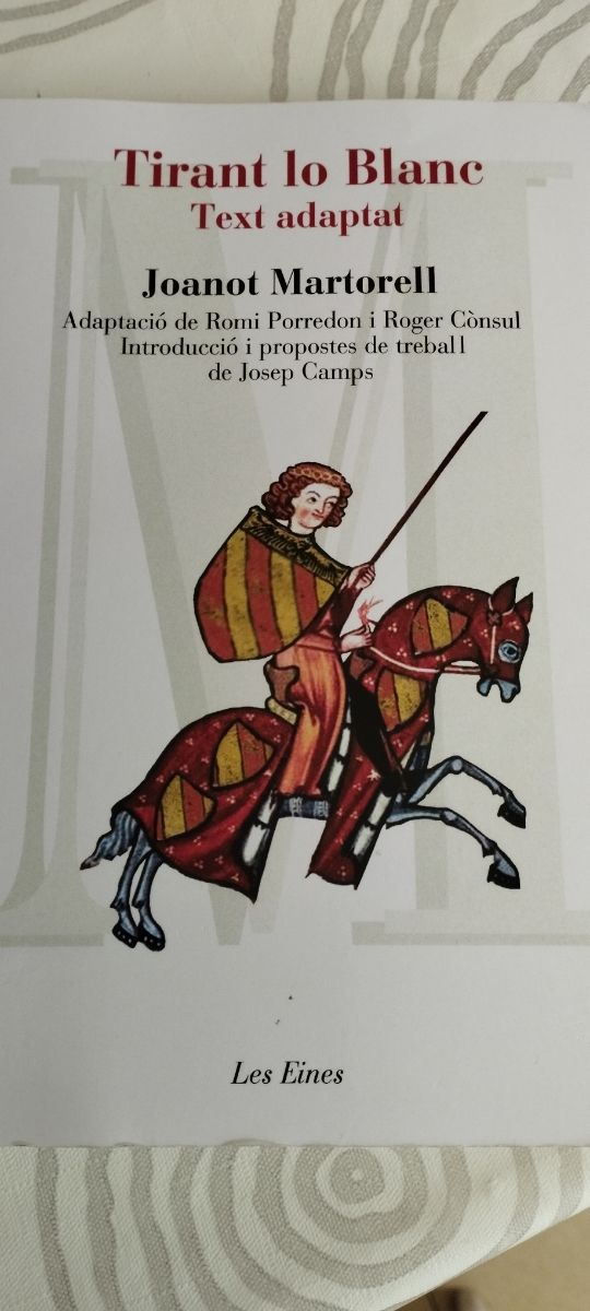 Libro "Tirant lo Blanch" Text adaptat.