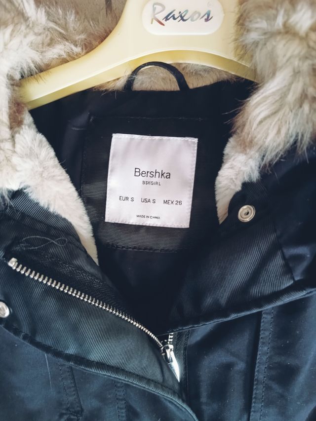 Parka donna, Bershka girl nero S nuovo senza carte