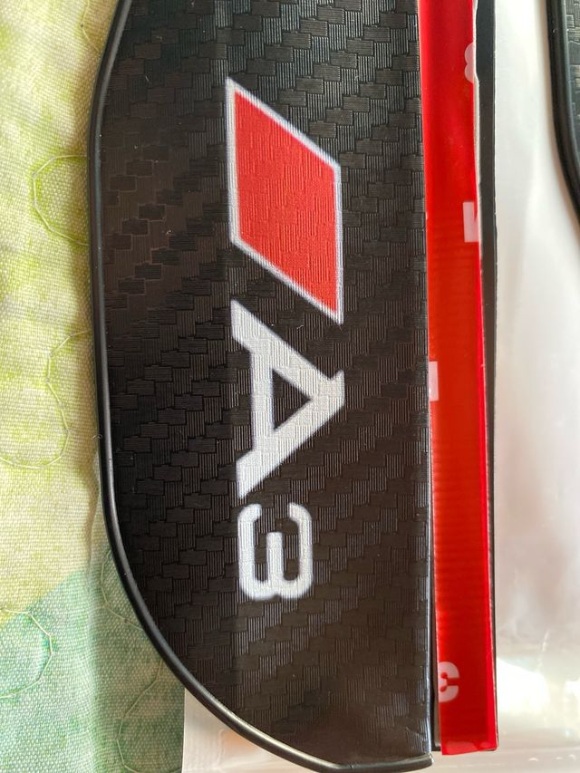 Cubierta lluvia espejo retrovisor fibra de carbono