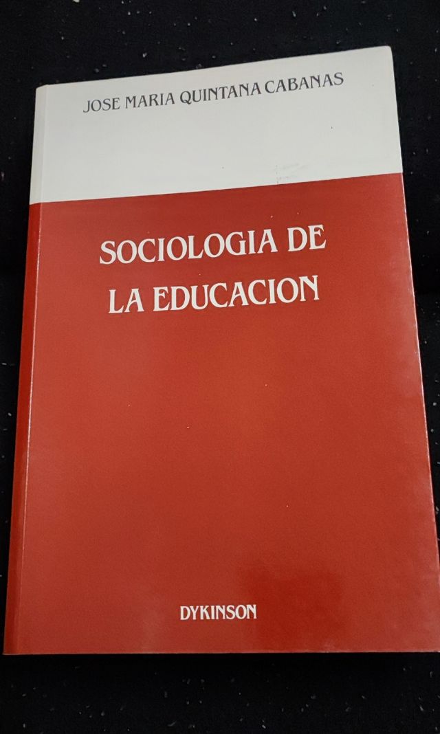 Libro Sociología de la educación