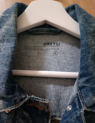 Cazadora vaquera talla S okeysi