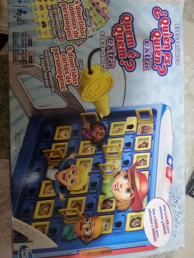 El juego de mesa quien es quien
