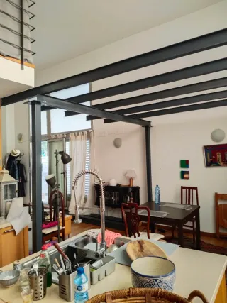 ALTILLOS DE HIERRO Y MADERA.