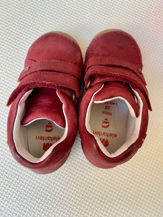 elefanten primer pasos zapatos talla 22