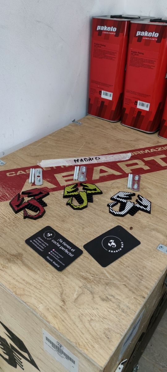 Abarth Escorpión Difusor Aluminio