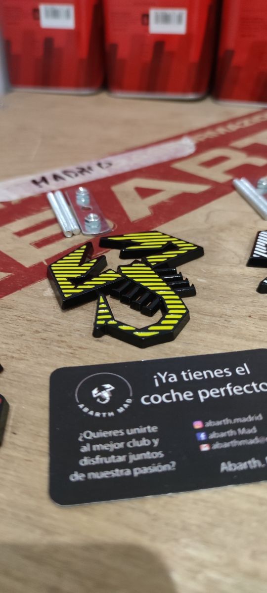 Abarth Escorpión Difusor Aluminio