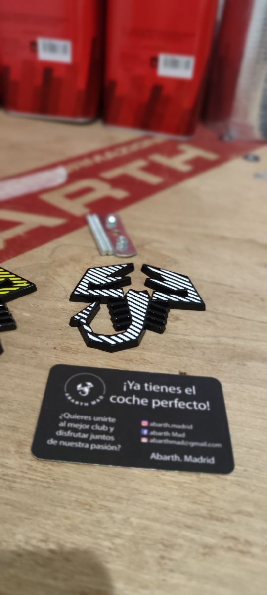 Abarth Escorpión Difusor Aluminio