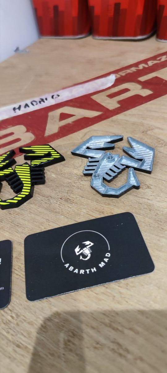 Abarth Escorpión Difusor Aluminio