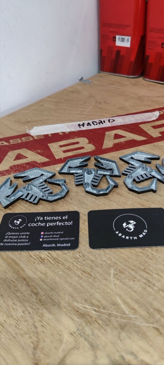 Abarth Escorpión Difusor Aluminio