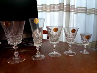 Cristalería d'Arques Taillé 60 piezas