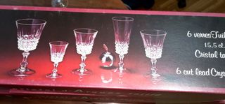 Cristalería d'Arques Taillé 60 piezas