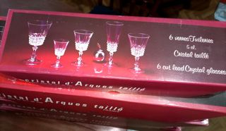 Cristalería d'Arques Taillé 60 piezas