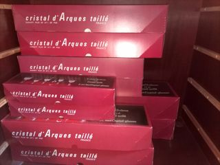 Cristalería d'Arques Taillé 60 piezas