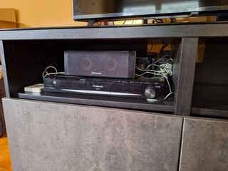 Mueble Besta TV con cristal
