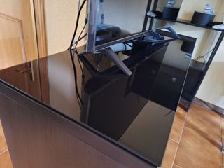Mueble Besta TV con cristal