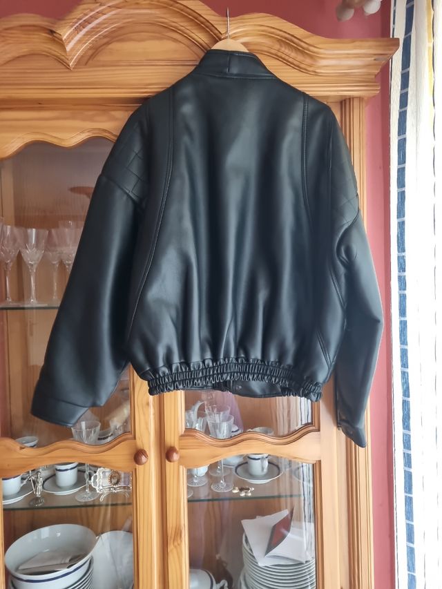 Chaqueta de cuero hombre