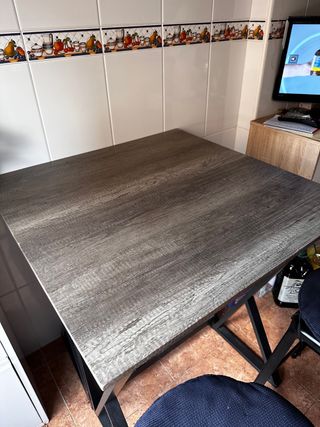 mesa plegable cocina