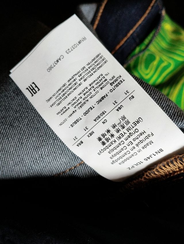 Vaquero hombre Emporio Armani