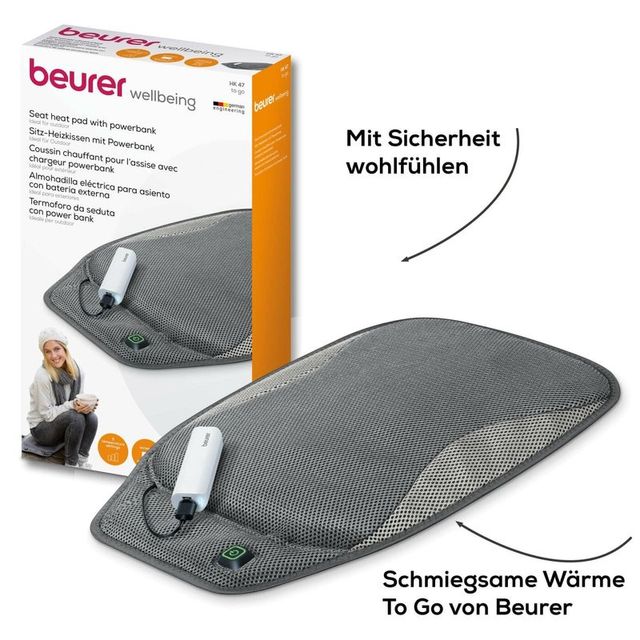 ✅ALMOHADILLA CALEFACTORA DE ASIENTO CON POWERBANK