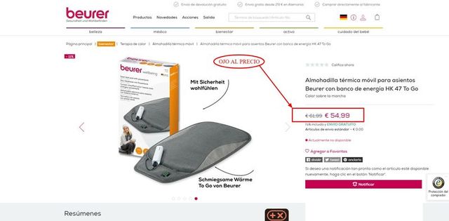 ✅ALMOHADILLA CALEFACTORA DE ASIENTO CON POWERBANK