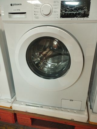 LAVADORA JOHNSON  8KG COLOR BLANCO