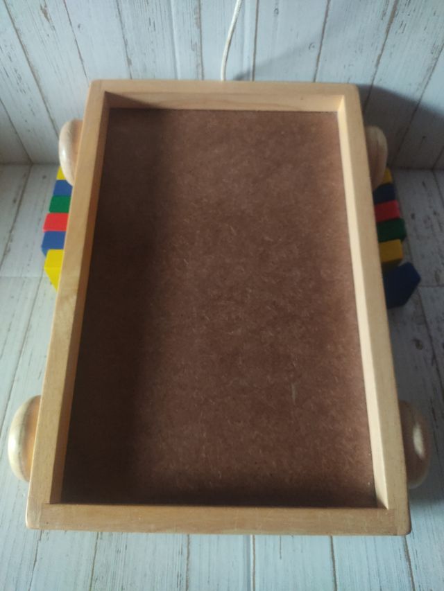 Remolque - Carro de arrastre de madera PINTOY 