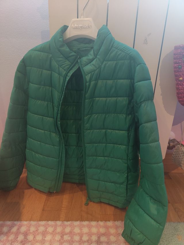 Plumas Benetton verde