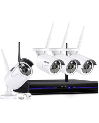 REIGY Kit Camara de Vigilancia WiFi A ESTRENAR.