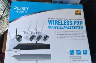 REIGY Kit Camara de Vigilancia WiFi A ESTRENAR.