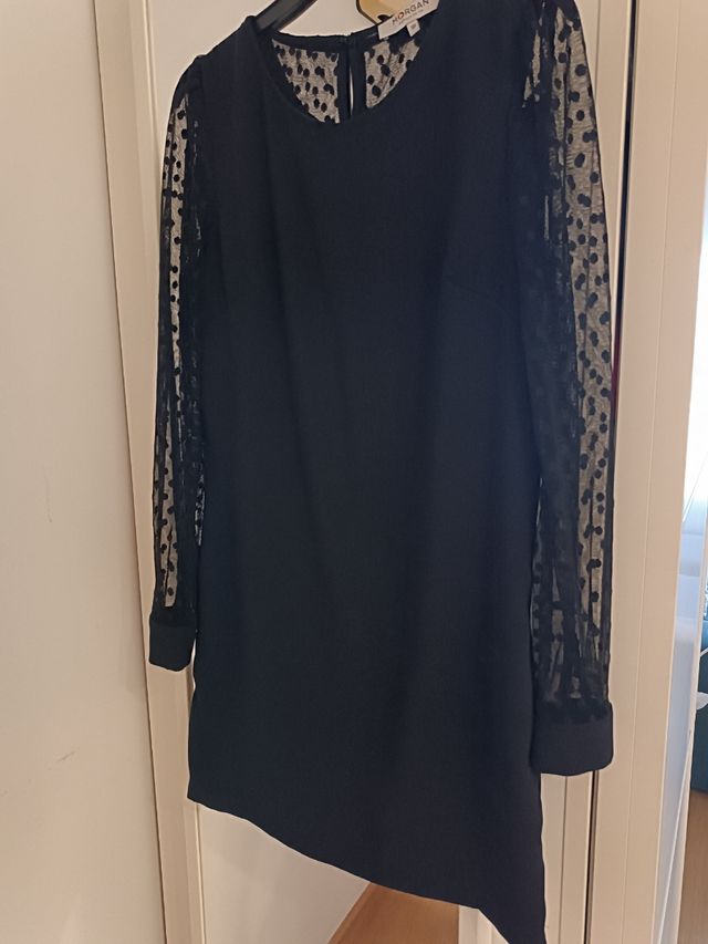 Vestido negro Morgan 