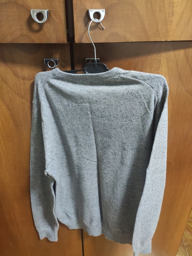 MAGLIONE GRIGIO CHIARO