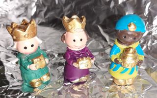 Figura roscón de reyes Melchor