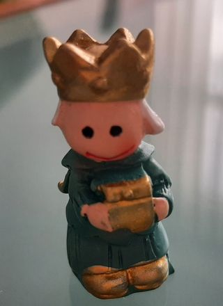Figura roscón de reyes Melchor