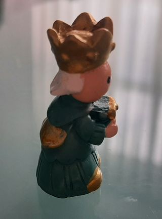 Figura roscón de reyes Melchor