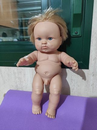 Muñeco antiguo IRIS sexado 30 cm altura