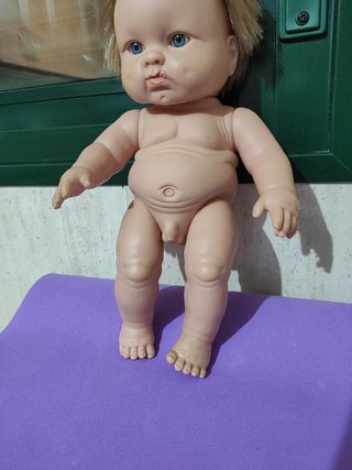Muñeco antiguo IRIS sexado 30 cm altura