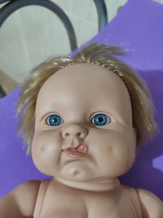 Muñeco antiguo IRIS sexado 30 cm altura