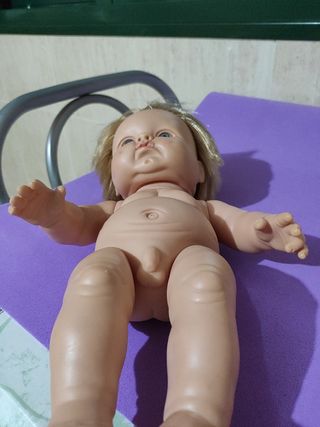 Muñeco antiguo IRIS sexado 30 cm altura