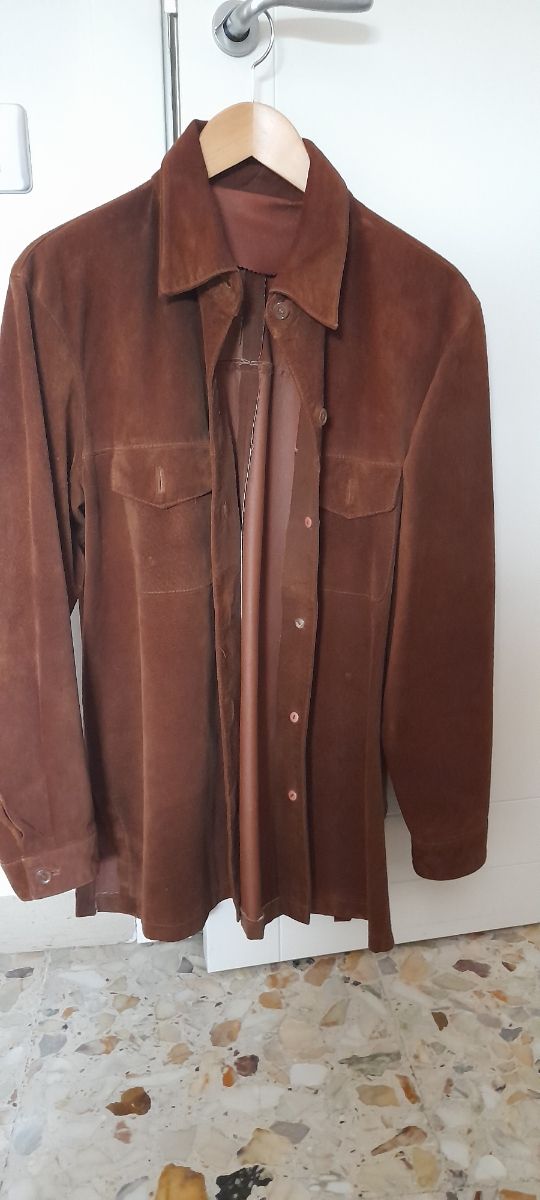 Camicia scamosciata da donna