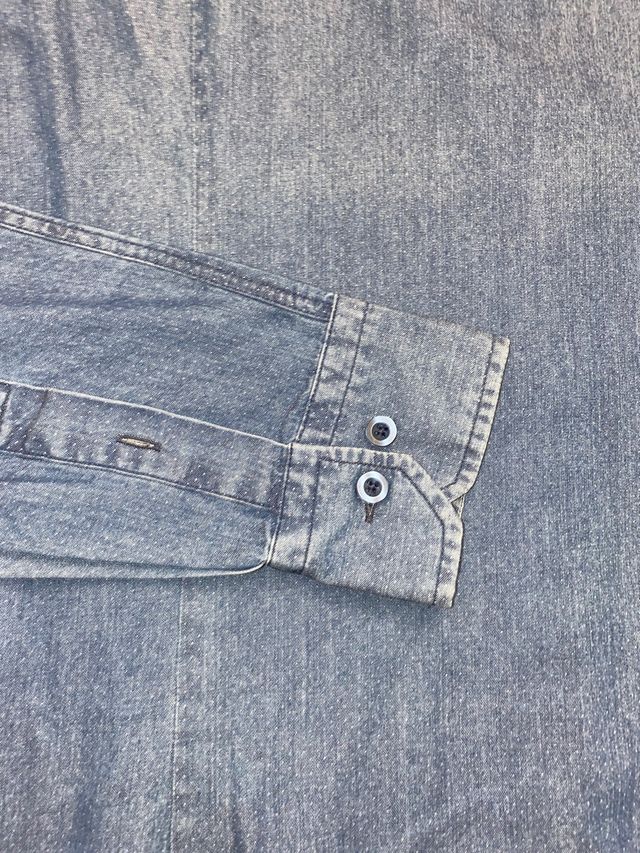 Camisa azul vaquero Aeronautica Militare nueva