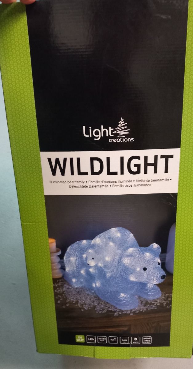 OSO Y OSITO led exterior e interior.